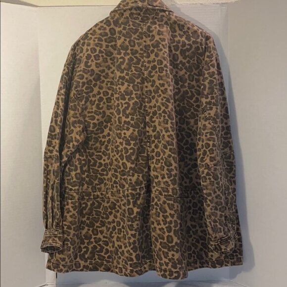 🆕Free People Women’s Leopard Print Jacket 🔥 - Picture 5 of 6